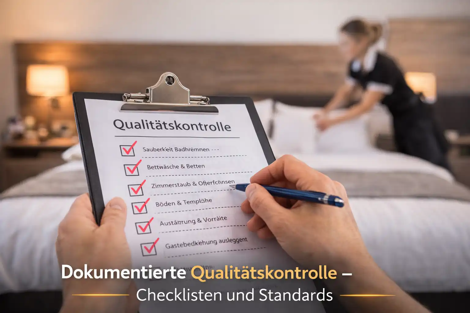 Dokumentierte Qualitätskontrolle – Checklisten und Standards